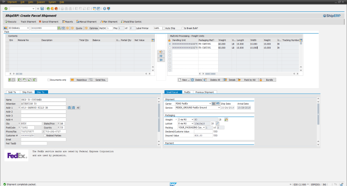 SAP Shipping Software - Transportation Management | ShipERP